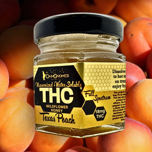 Full Spectrum Water Soluble Nano THC Texas Peach Honey