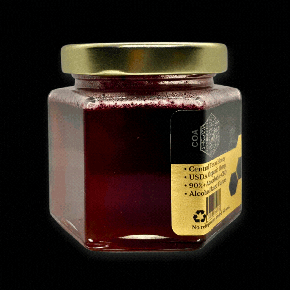 Full Spectrum Water Soluble Nano CBD Blueberry Honey