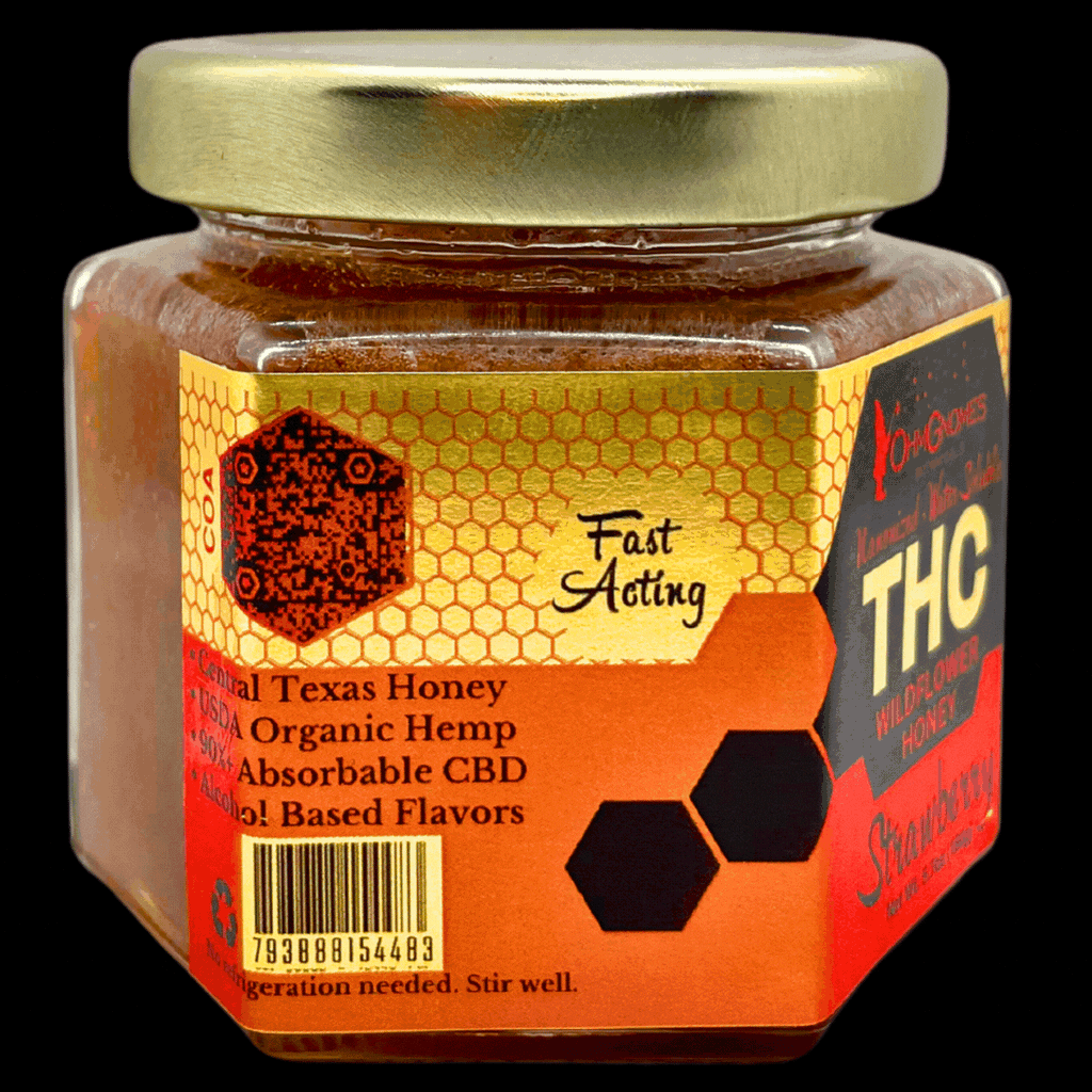 Full Spectrum Water Soluble Nano THC Strawberry Honey